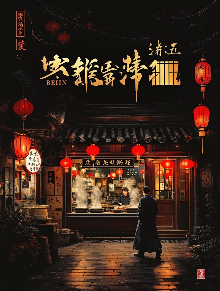 胡同烟火电影海报